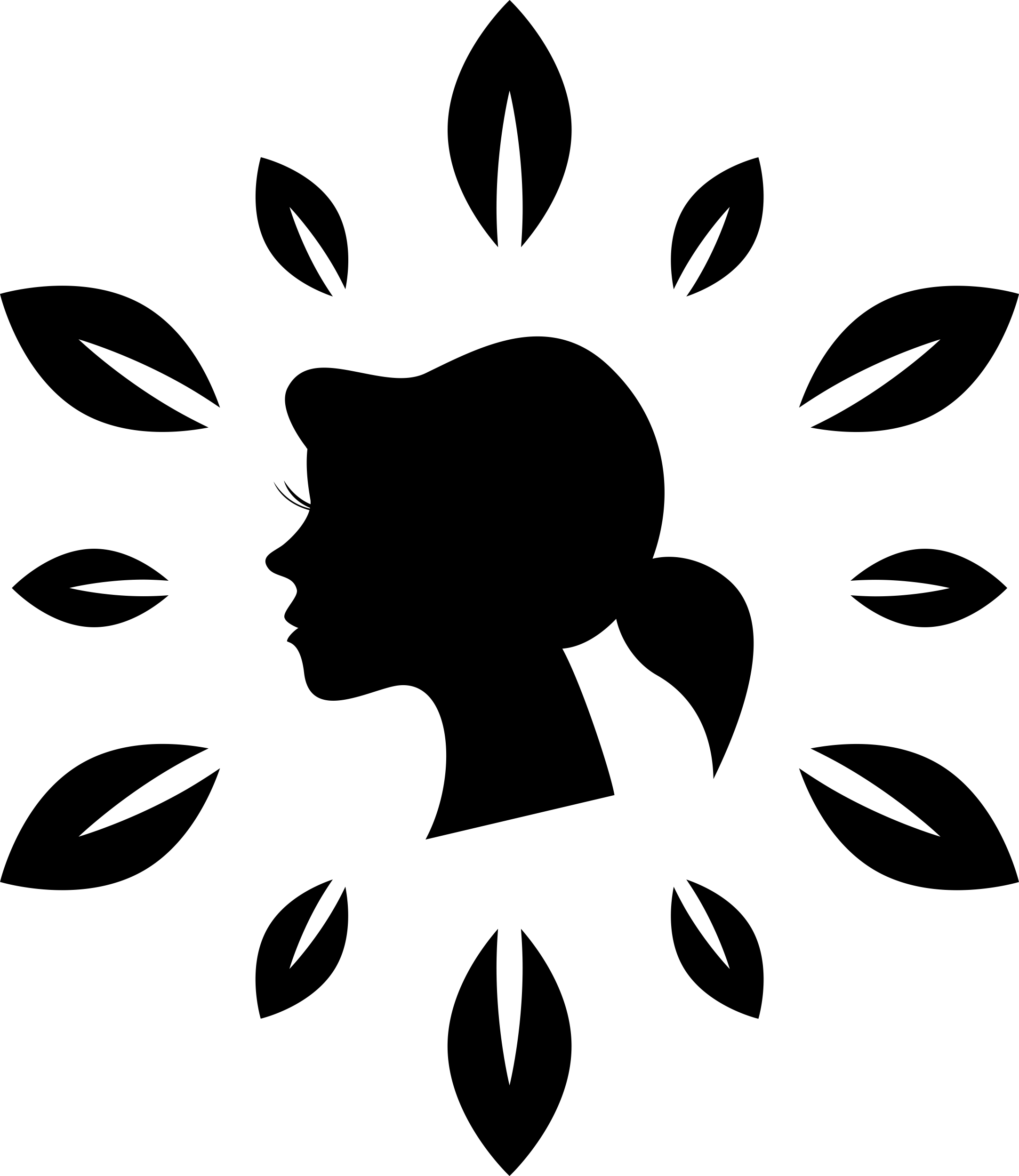Green Girl Sticker Svg Vector Free Vectors